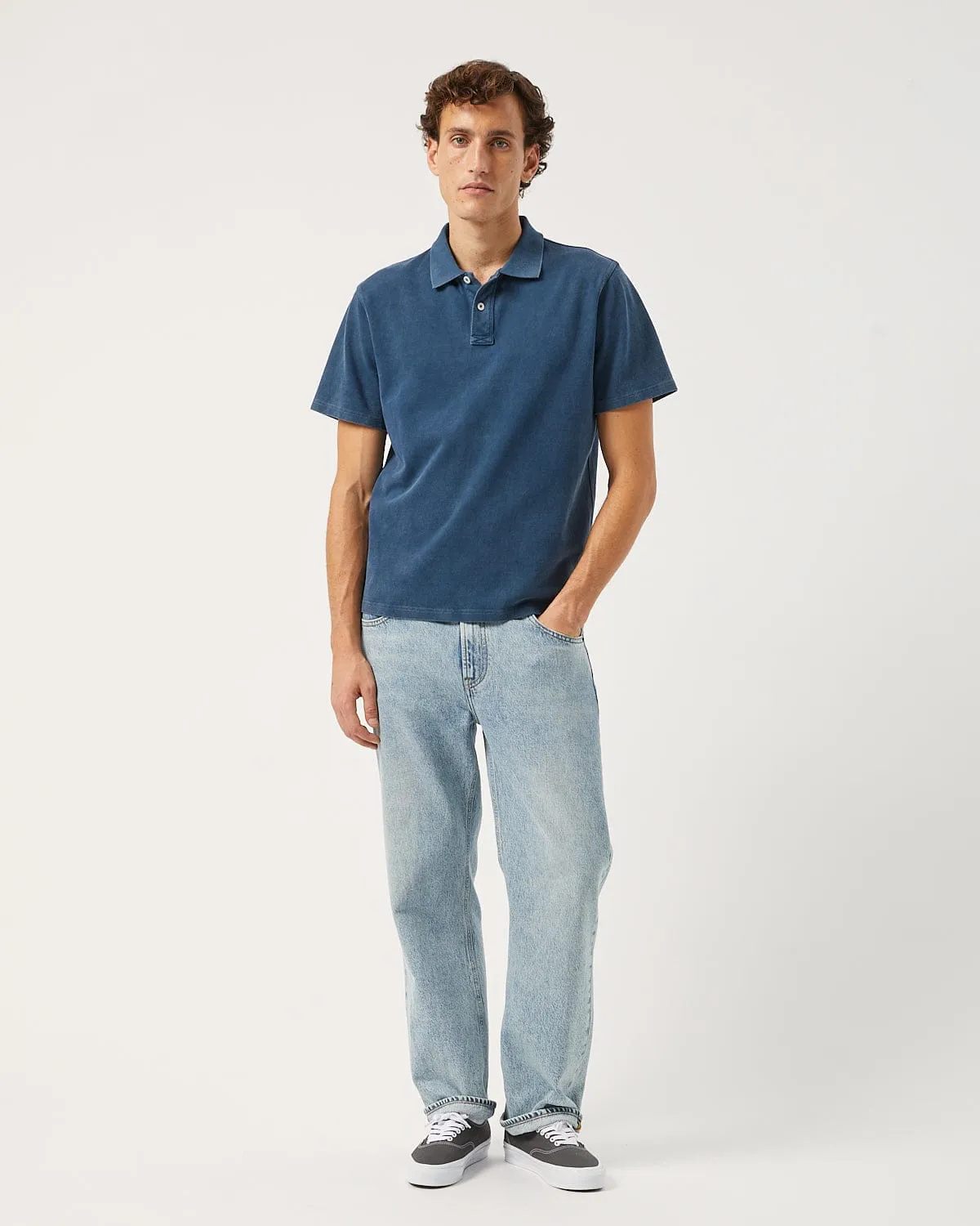 Pique Polo - Navy sold by Corridor product image thumbnail 3