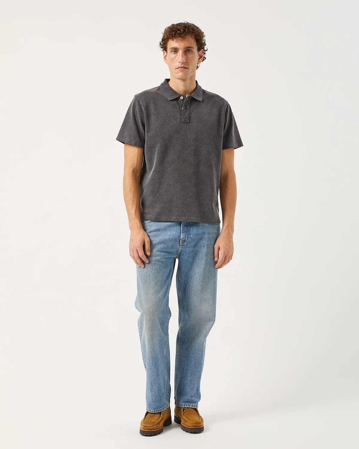 Pique Polo - Black sold by Corridor product image thumbnail 3