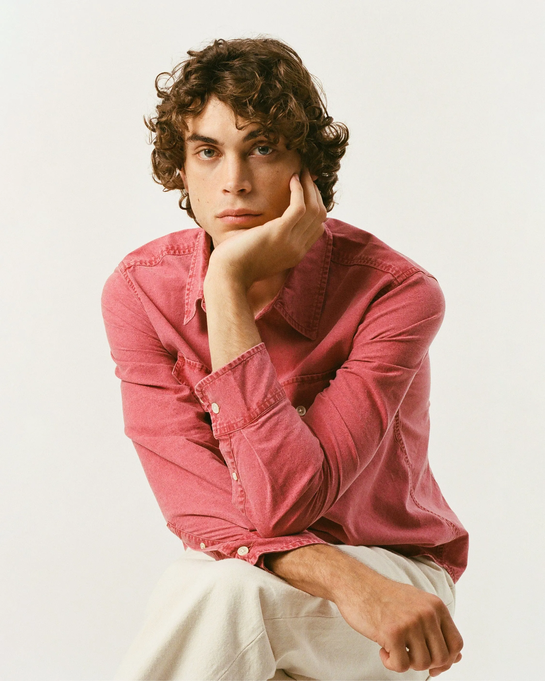 Pigment Dye Canvas LS - Red sold by Corridor product image thumbnail 5