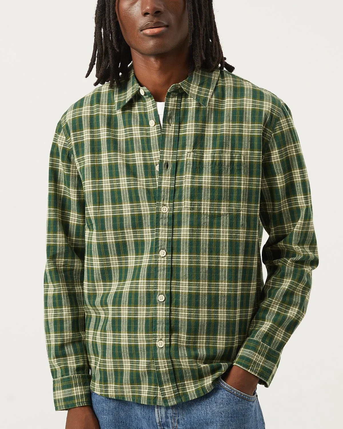 Verdant Check LS sold by Corridor product image thumbnail 2