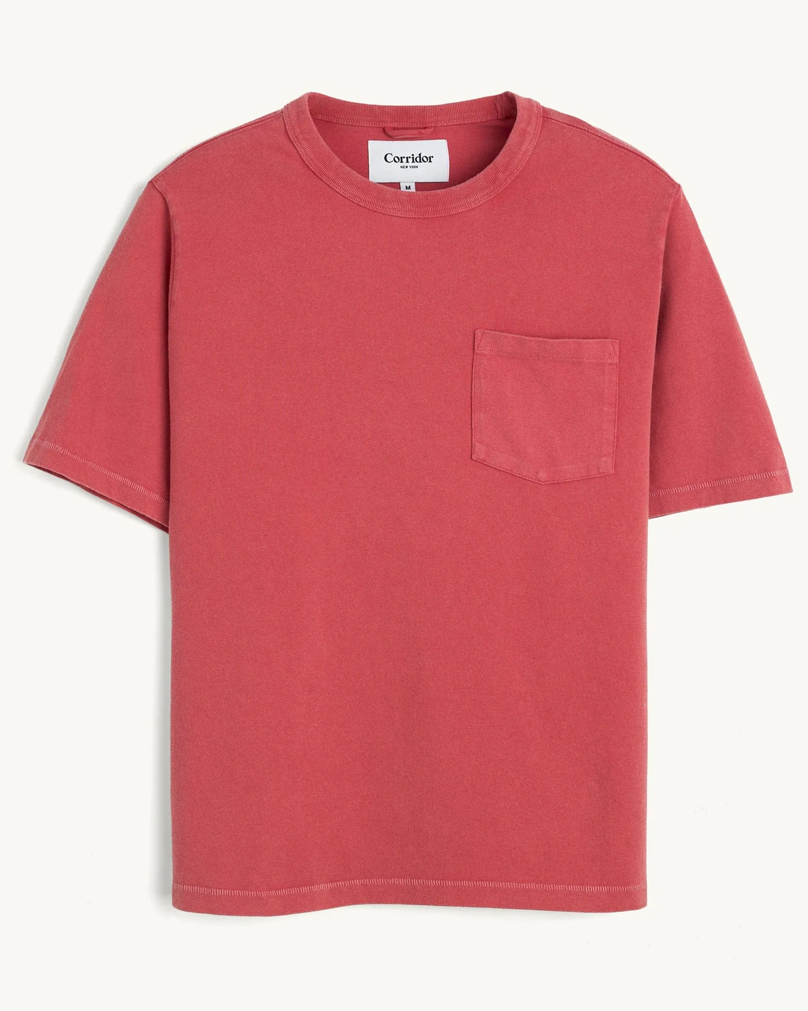 Garment Dye Tee - Red sold by Corridor product image thumbnail 3