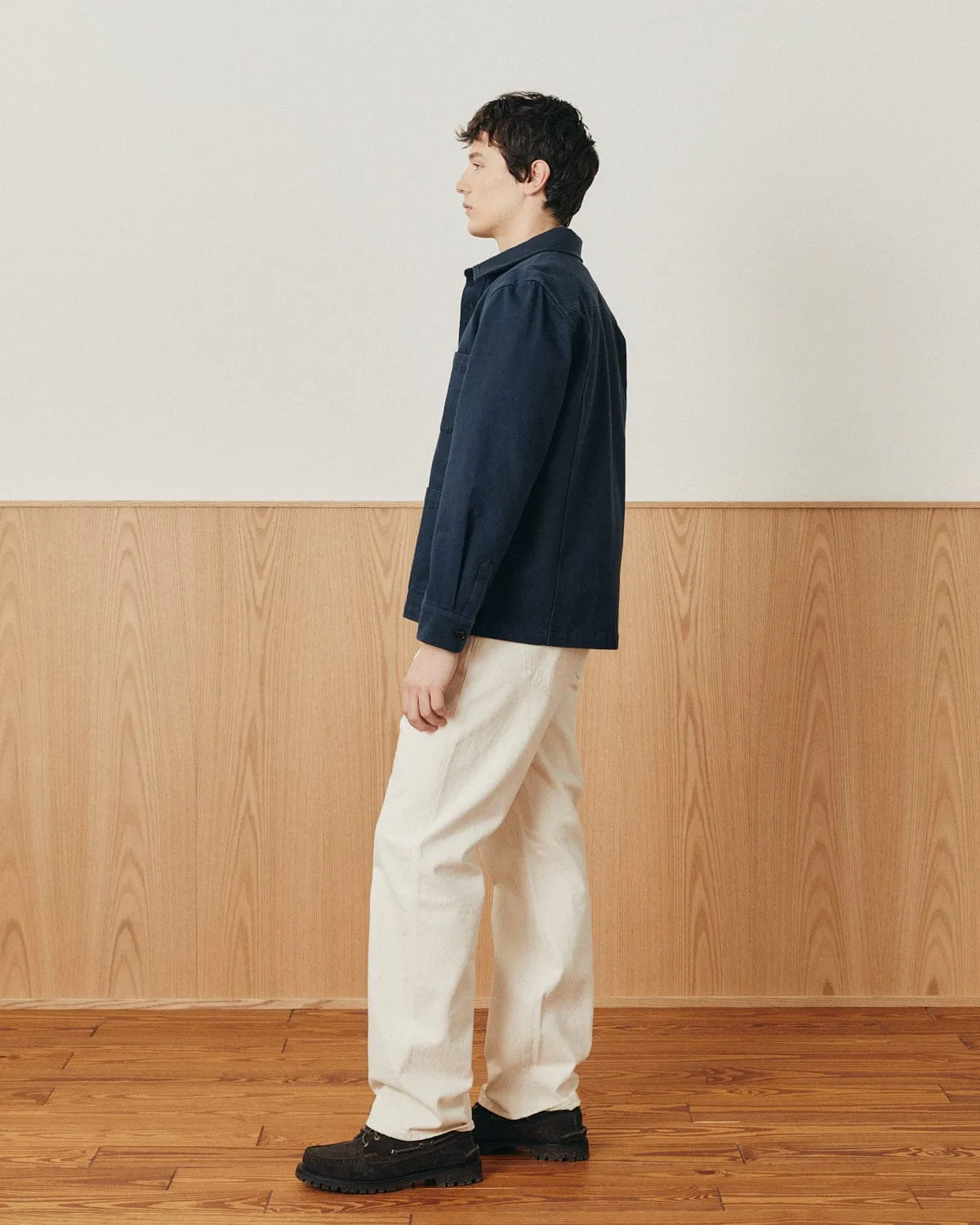Misha Overshirt - Navy sold by Corridor product image thumbnail 3
