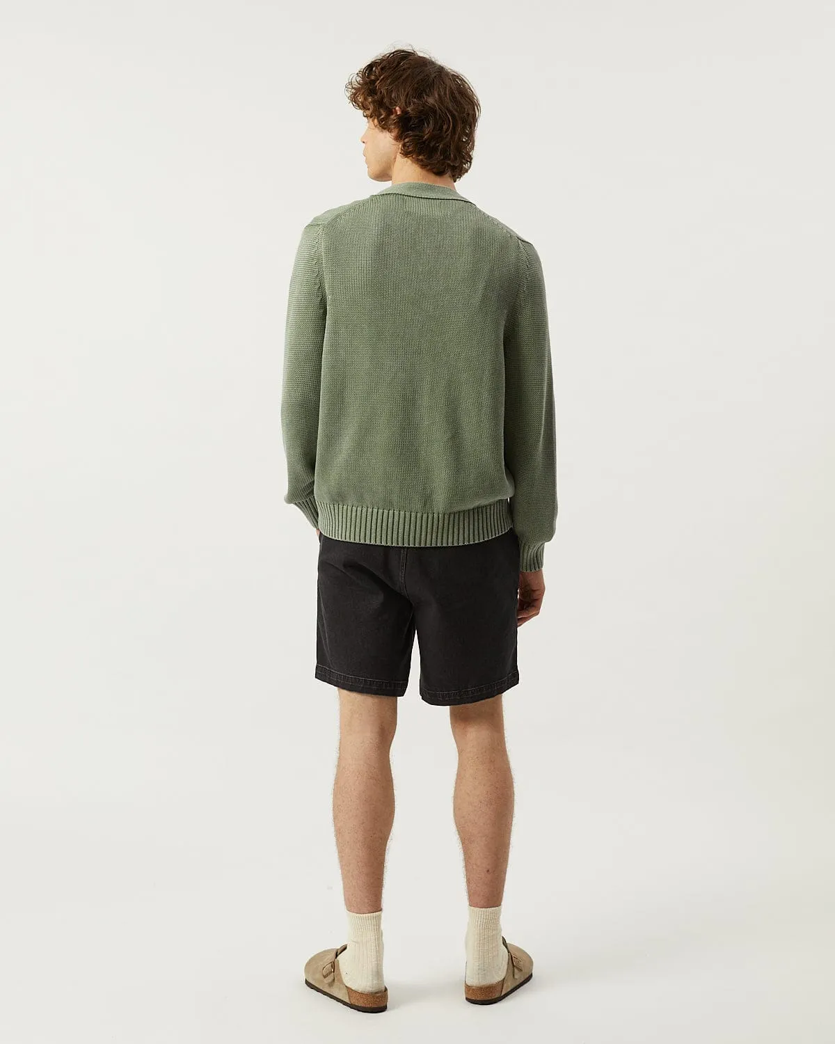 Acid Wash Cardigan - Sage sold by Corridor product image thumbnail 3