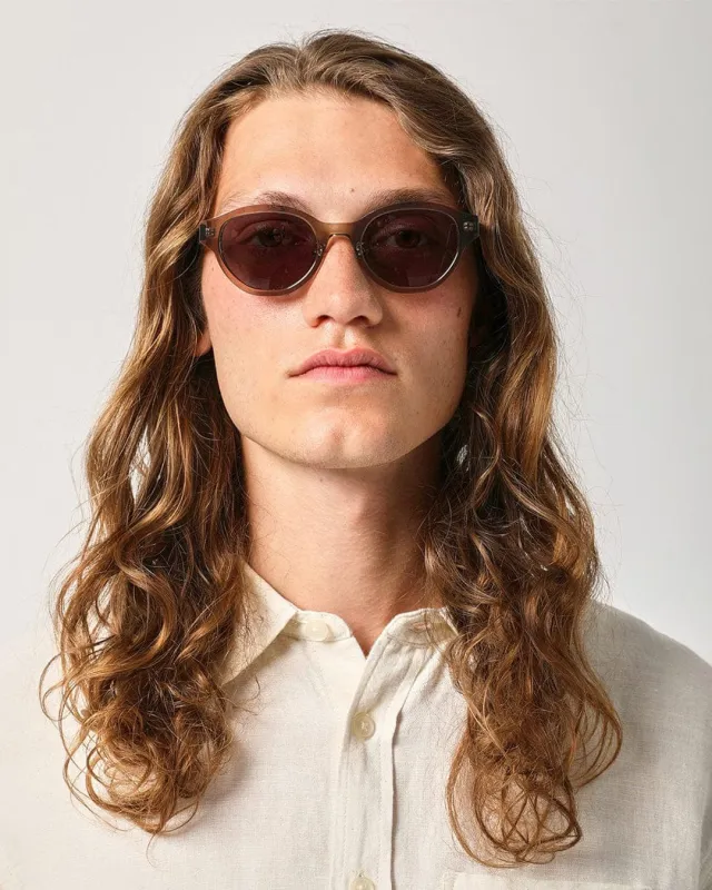 Omar Sunglasses - Brown sold by Corridor