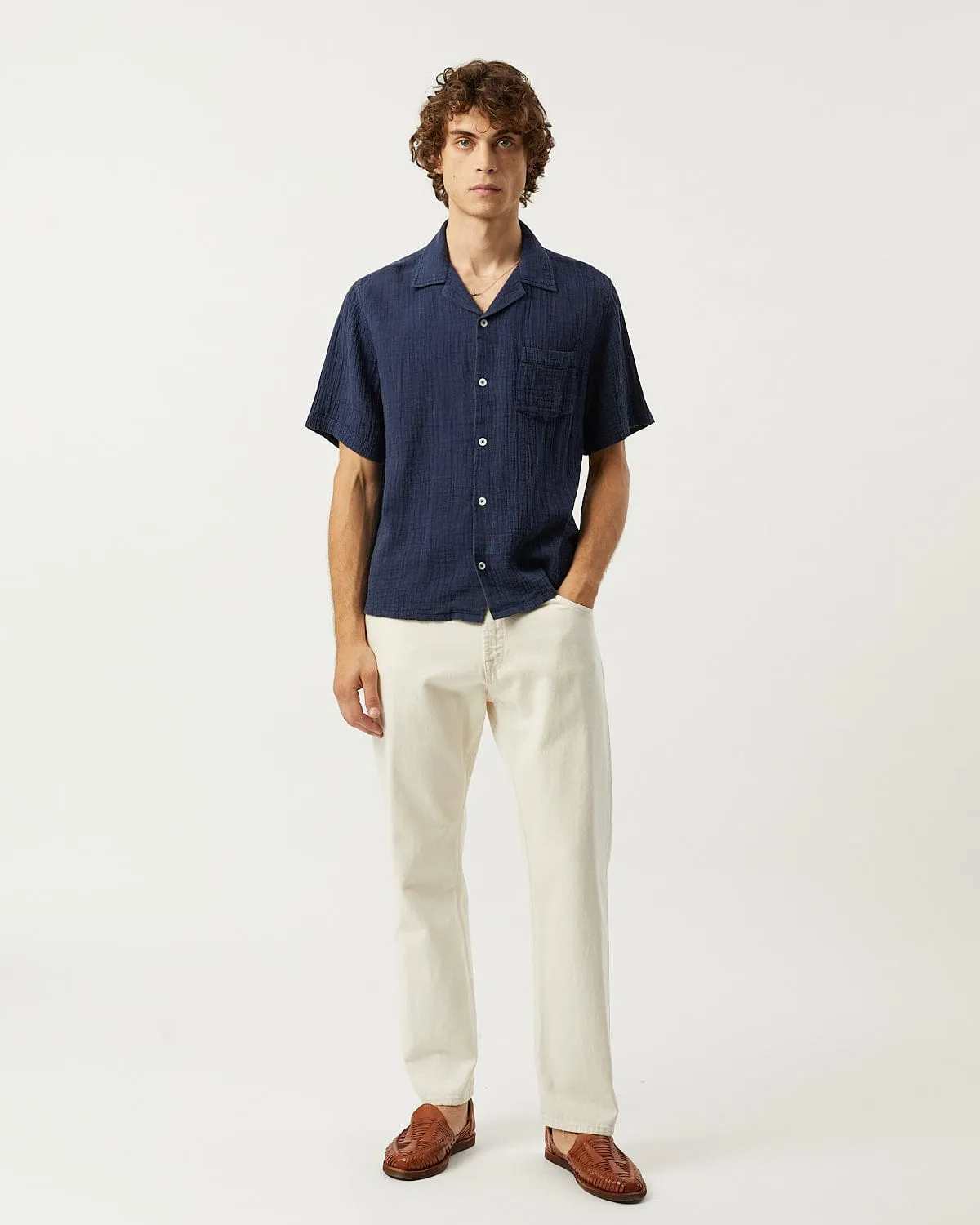 Double Cloth SS - Navy sold by Corridor product image thumbnail 2