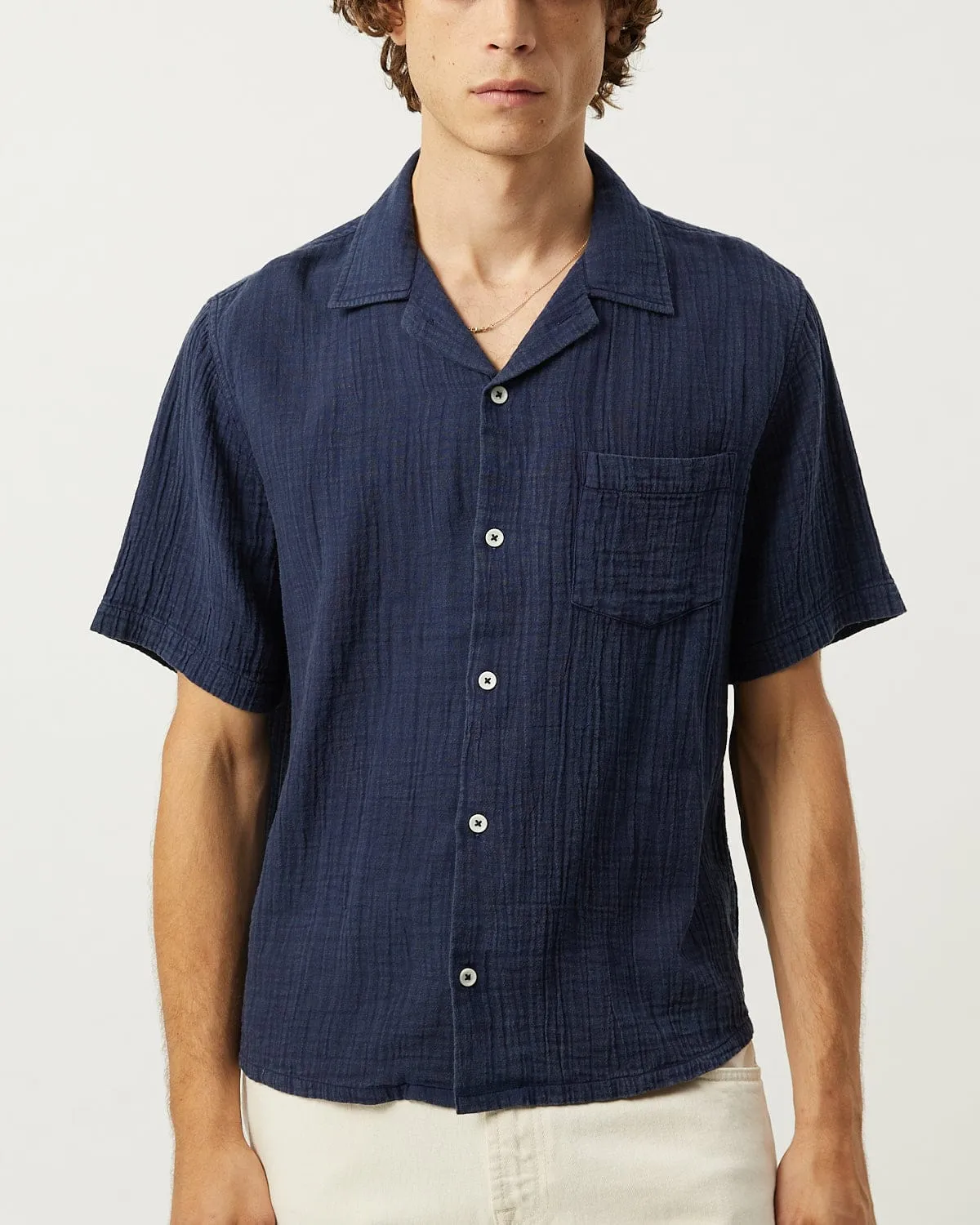 Double Cloth SS - Navy sold by Corridor product image thumbnail 3