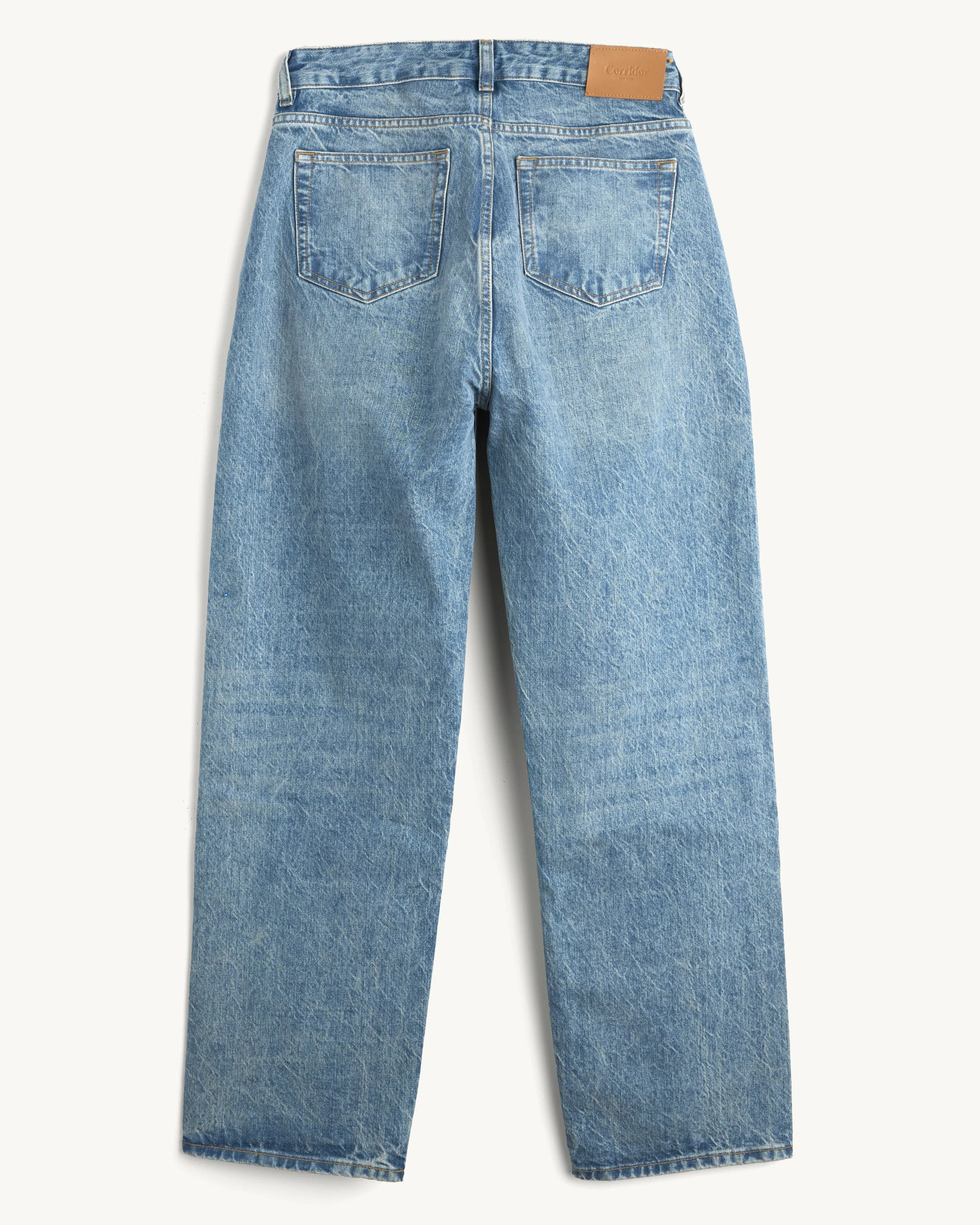 Selvedge 5 Pocket Jean - Bleach Wash sold by Corridor product image thumbnail 2