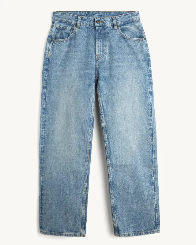 Selvedge 5 Pocket Jean - Bleach Wash made by Corridor