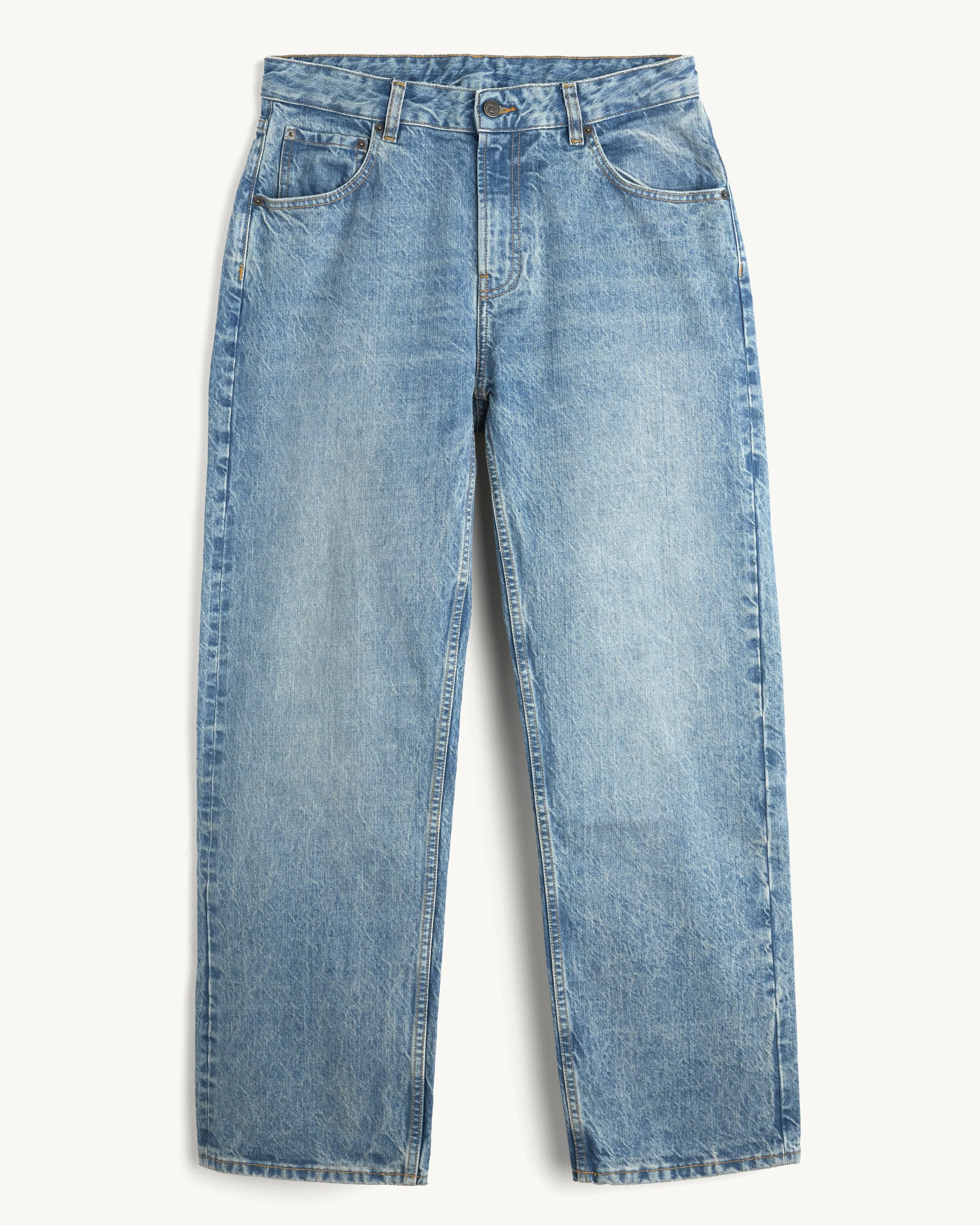 Selvedge 5 Pocket Jean - Bleach Wash sold by Corridor