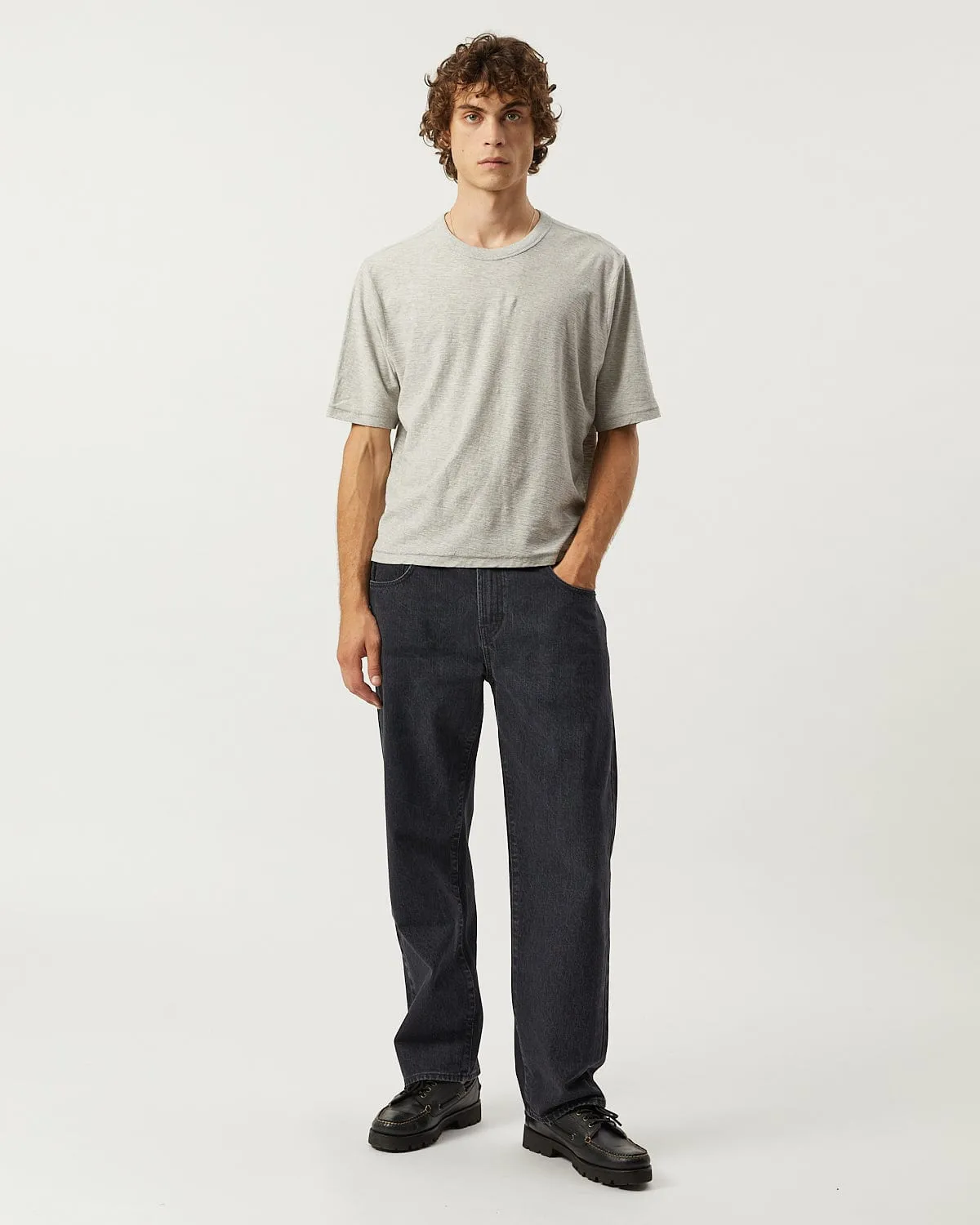 Selvedge 5 Pocket Jean - Washed Black sold by Corridor product image thumbnail 2