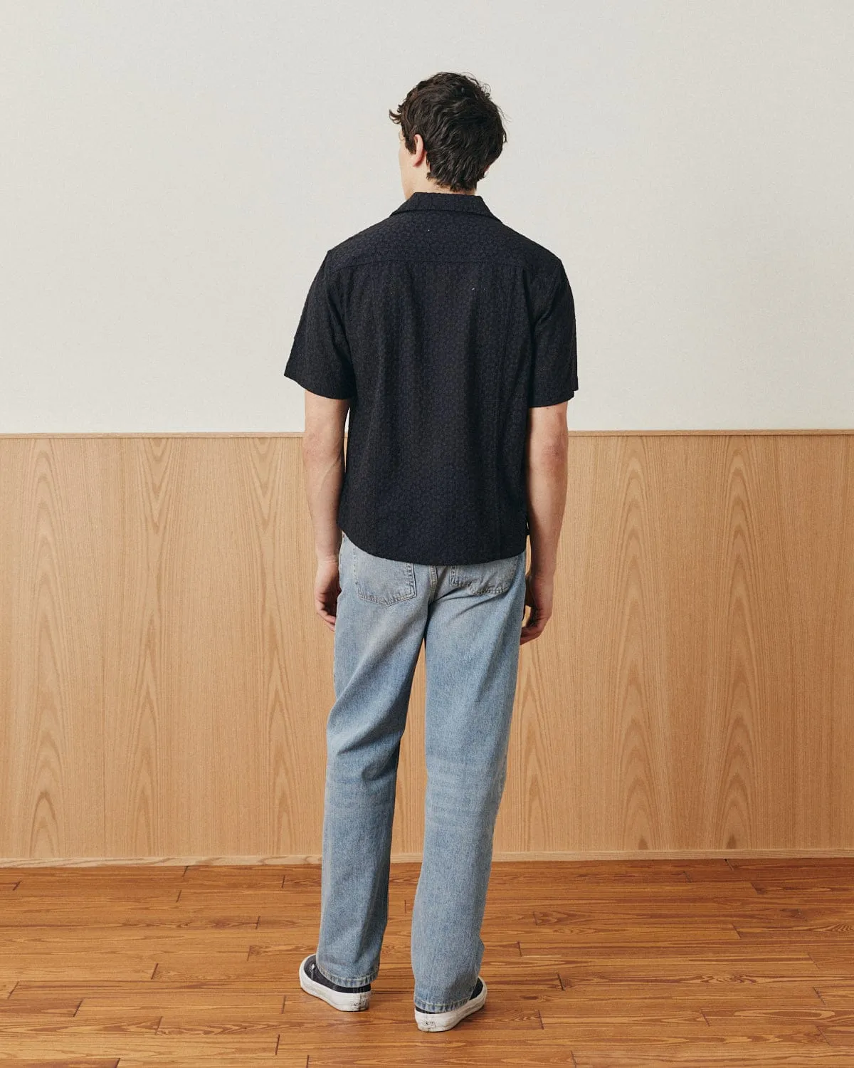 Floral Eyelet SS - Black sold by Corridor product image thumbnail 4