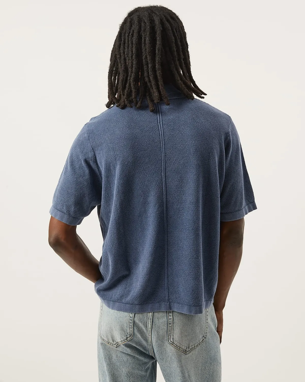 Knit Polo - Navy sold by Corridor product image thumbnail 3