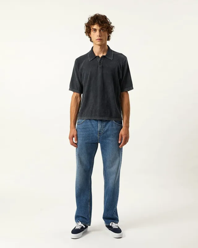 Knit Polo - Black made by Corridor