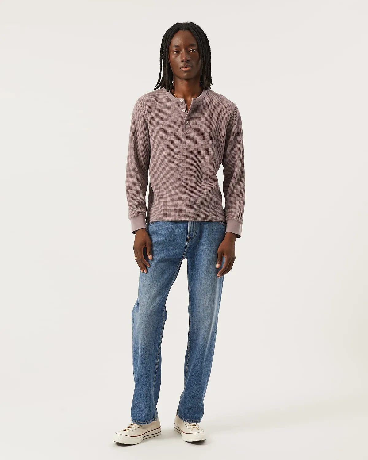 Waffle Henley - Dusk sold by Corridor product image thumbnail 2