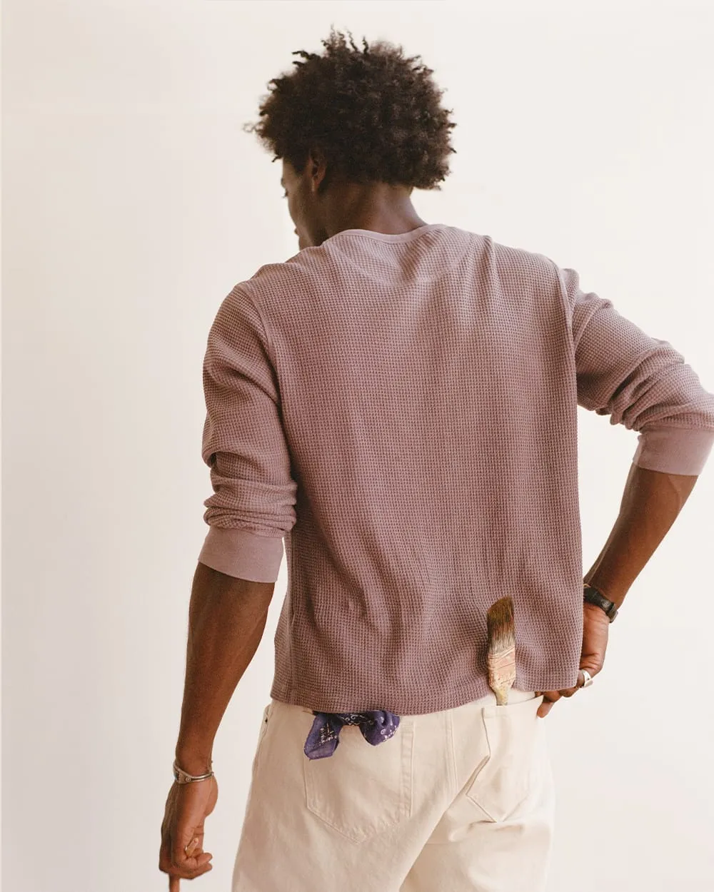 Waffle Henley - Dusk sold by Corridor