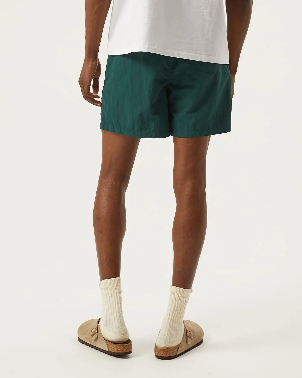 Nylon Drawstring Shorts - Spruce sold by Corridor product image thumbnail 4
