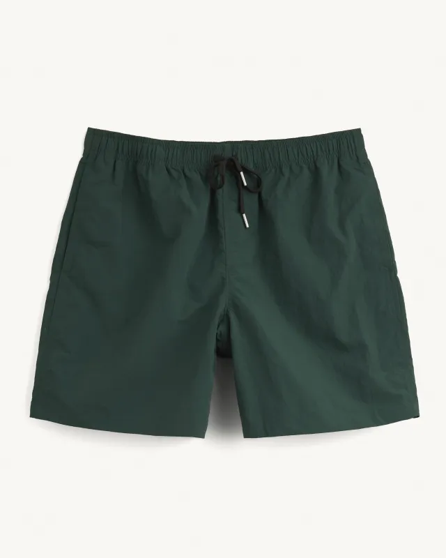 Nylon Drawstring Shorts - Spruce made by Corridor