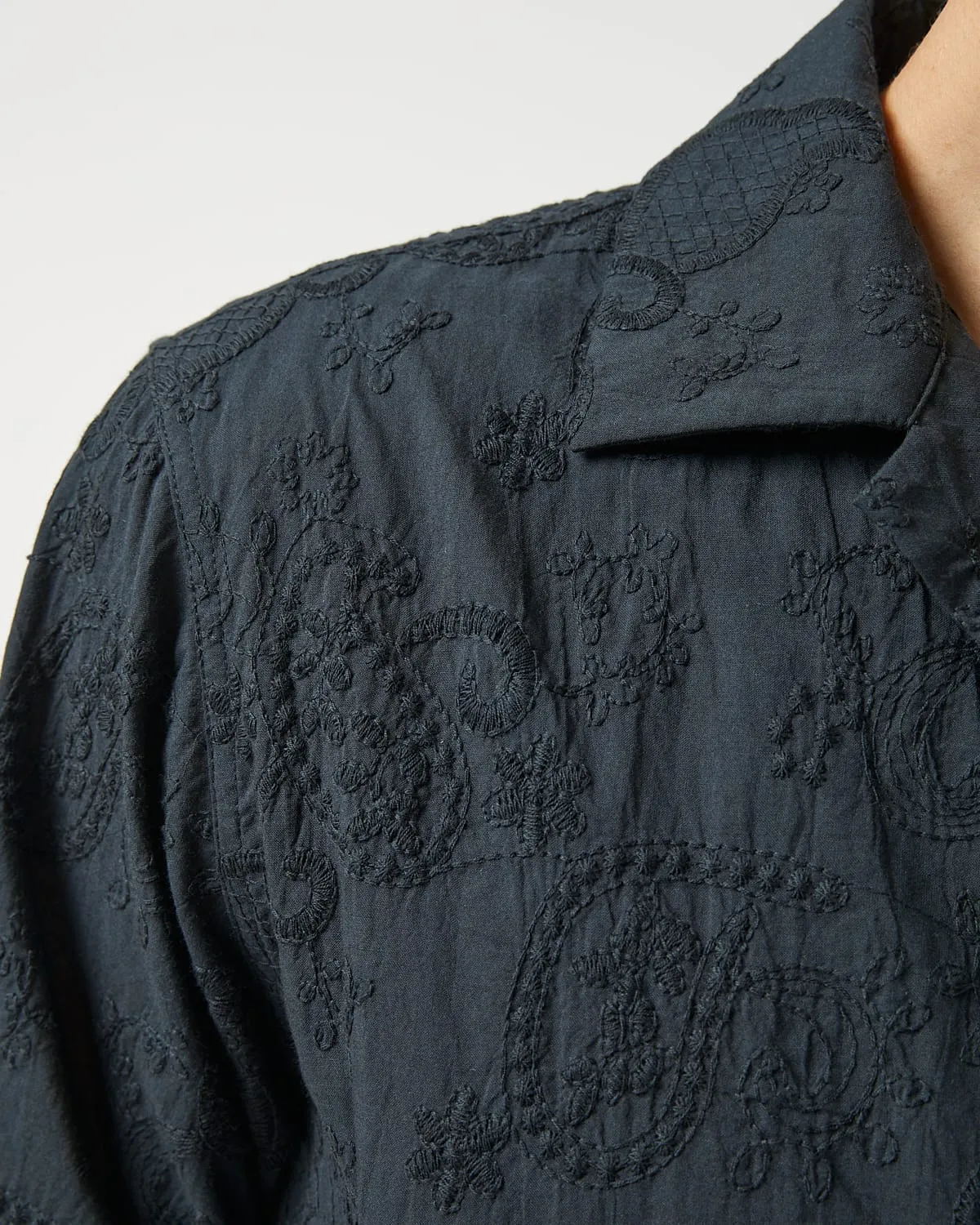 Paisley Embroidery SS - Black sold by Corridor product image thumbnail 4