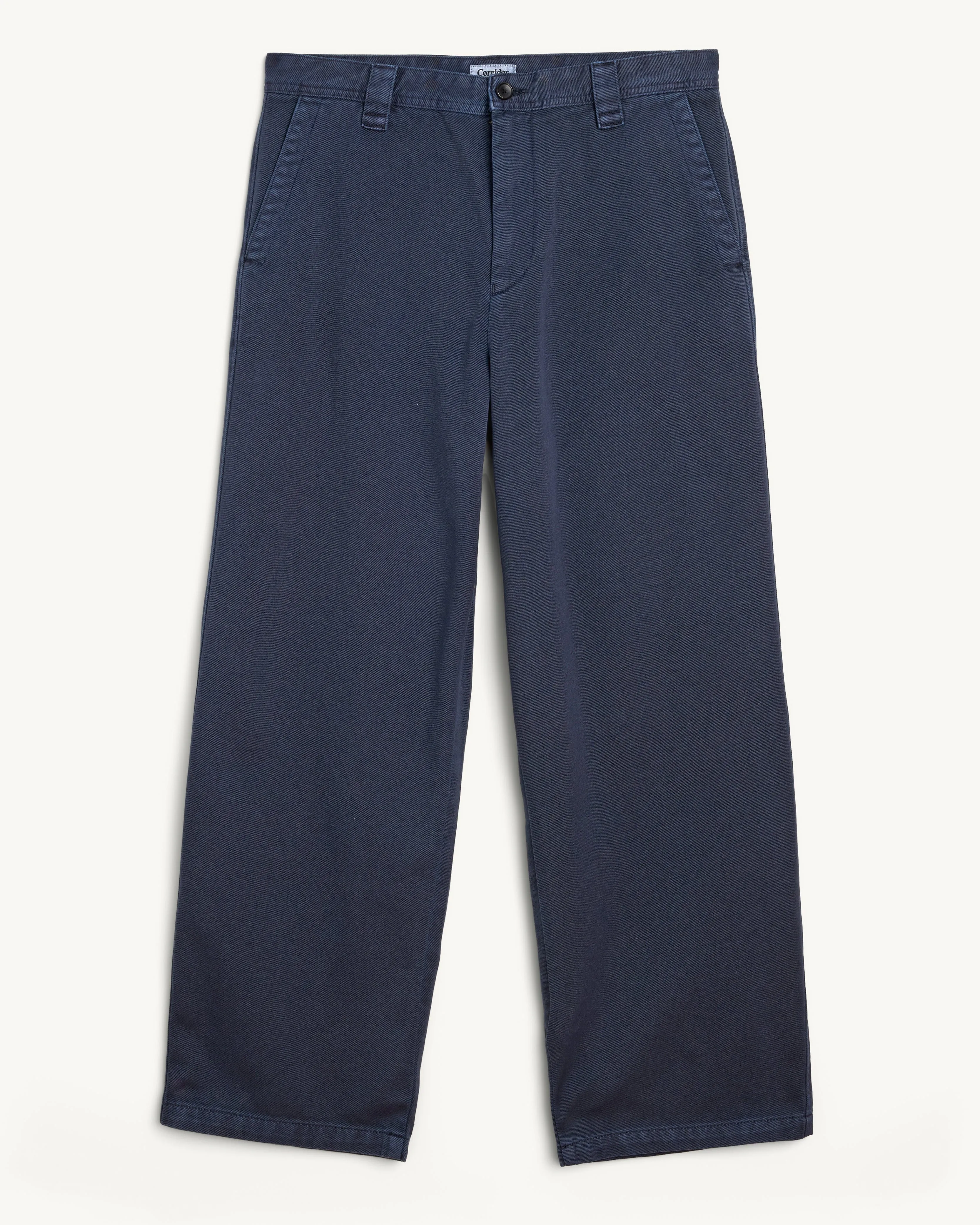 Wide Twill Pant - Navy sold by Corridor