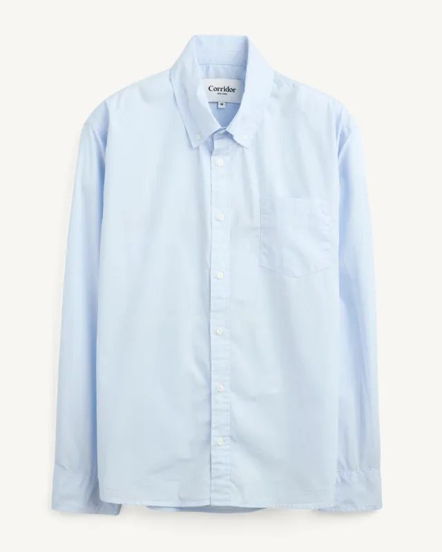 Poplin LS - Light Blue made by Corridor