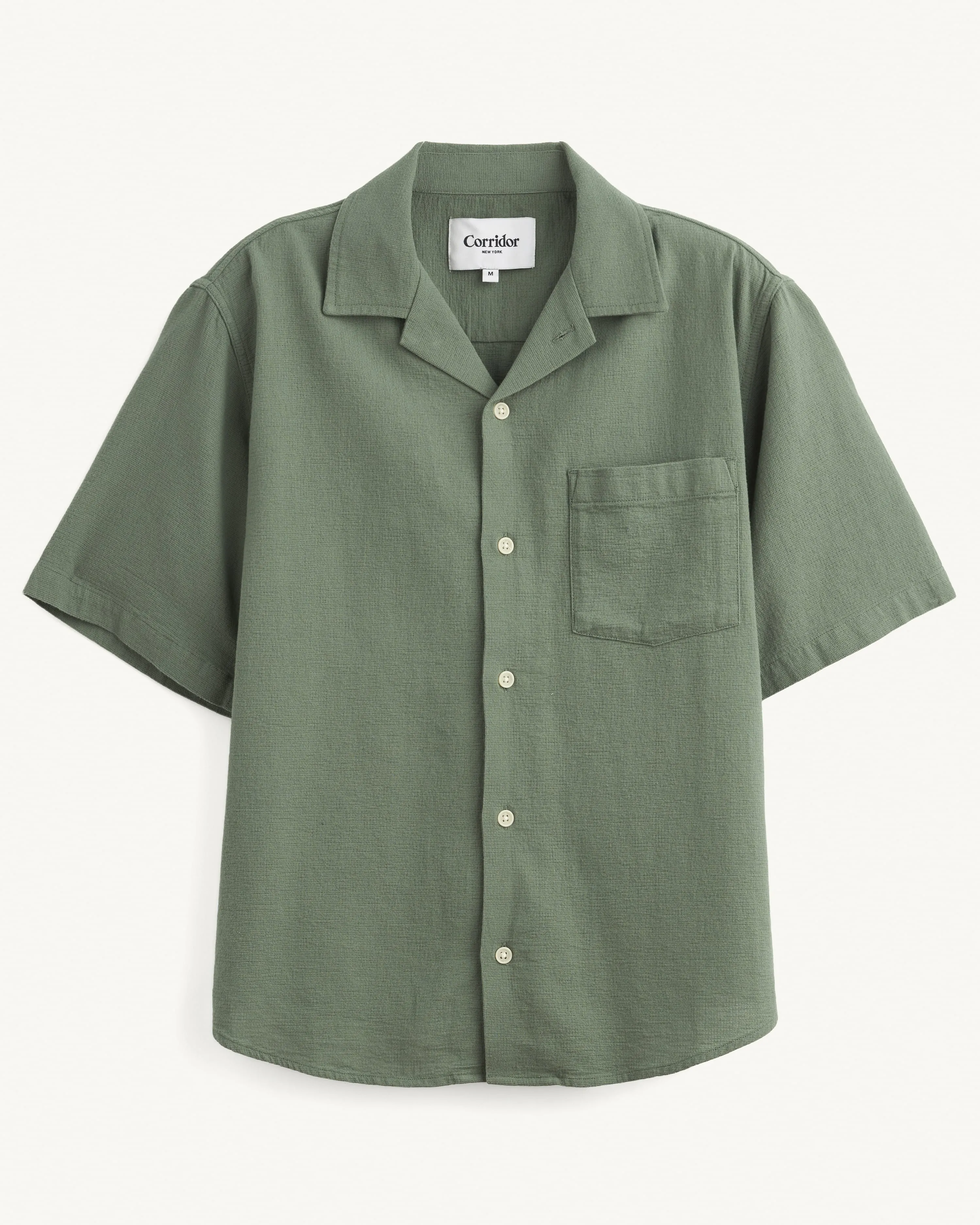 Hopsack SS - Seafoam sold by Corridor