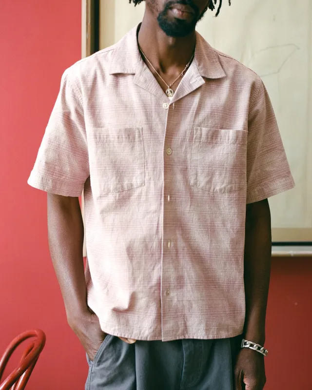 Linen Plaid SS - Pink made by Corridor