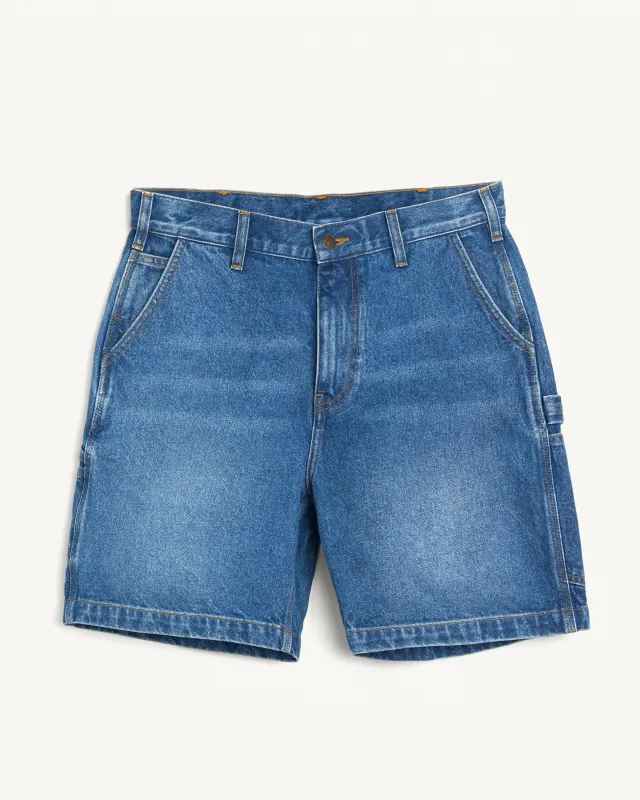 Denim Painter Short - Indigo made by Corridor