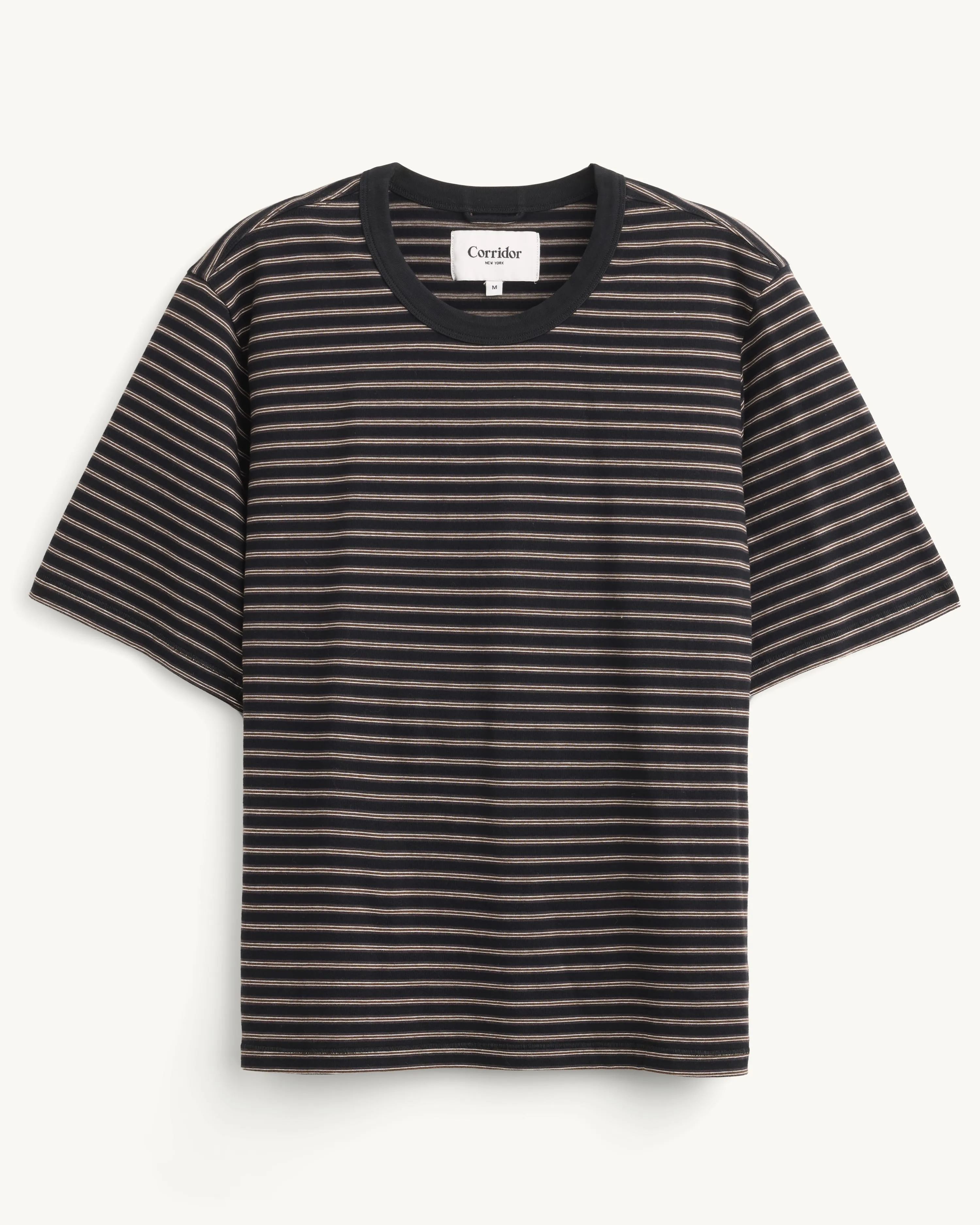 Mini Stripe T-Shirt - Black sold by Corridor