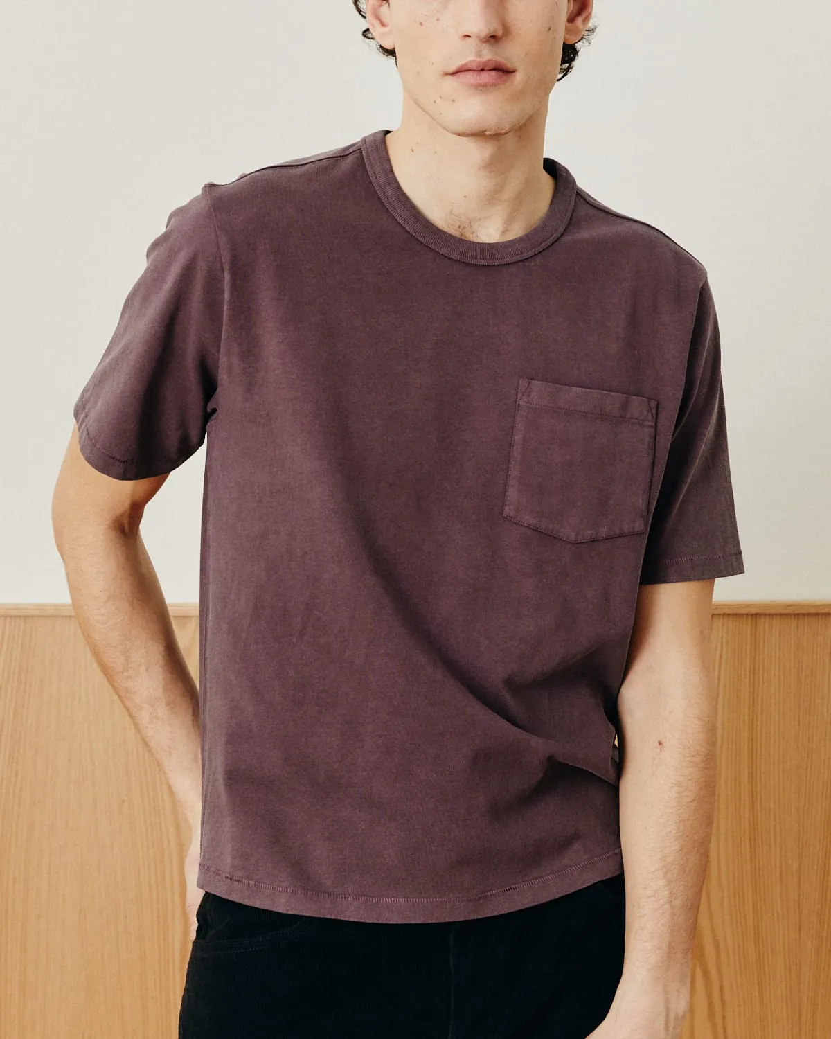 Garment Dye Tee - Wine sold by Corridor product image thumbnail 3