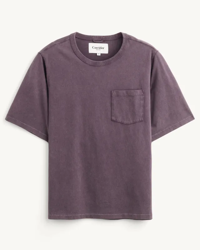 Garment Dye Tee - Wine made by Corridor
