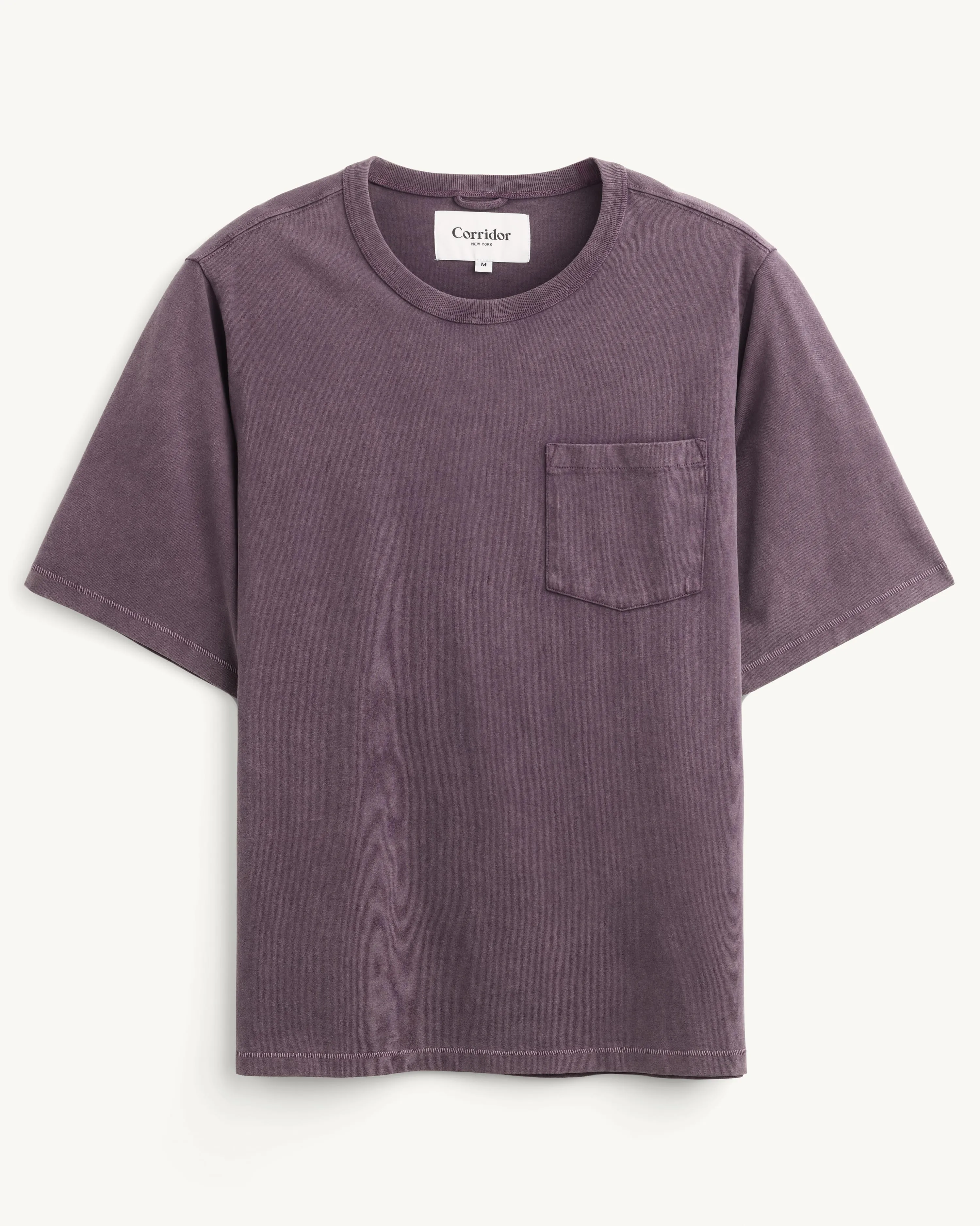 Garment Dye Tee - Wine sold by Corridor
