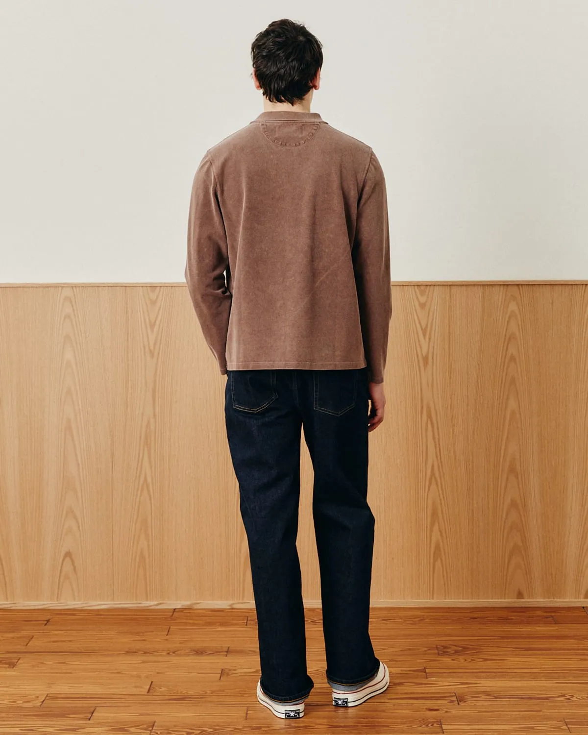 LS Pique Polo - Brown sold by Corridor product image thumbnail 5