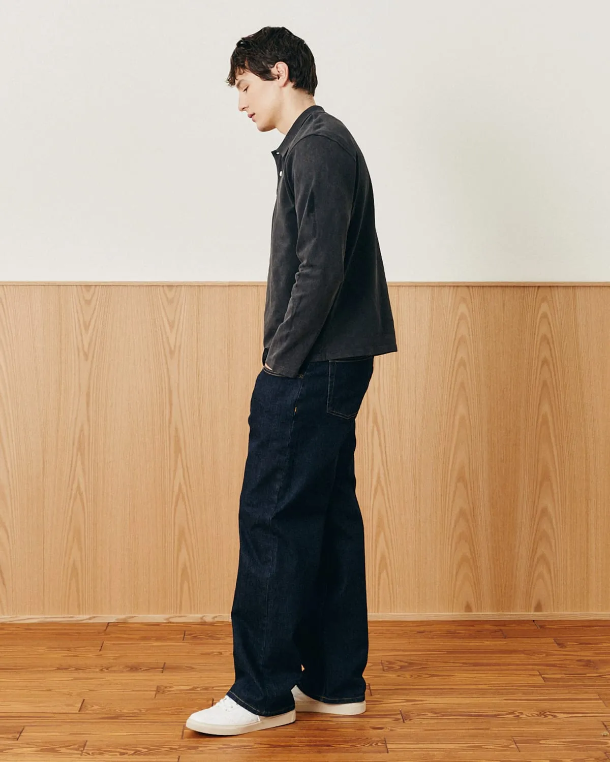 LS Pique Polo - Black sold by Corridor product image thumbnail 4