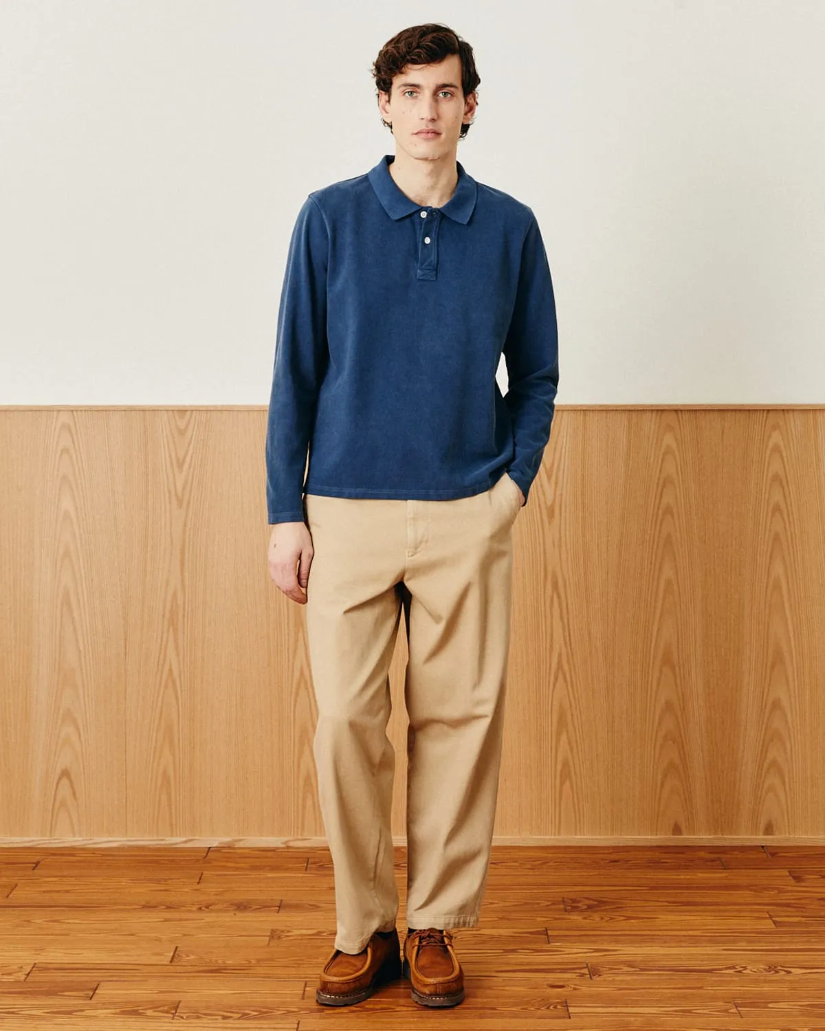 LS Pique Polo - Navy sold by Corridor product image thumbnail 2