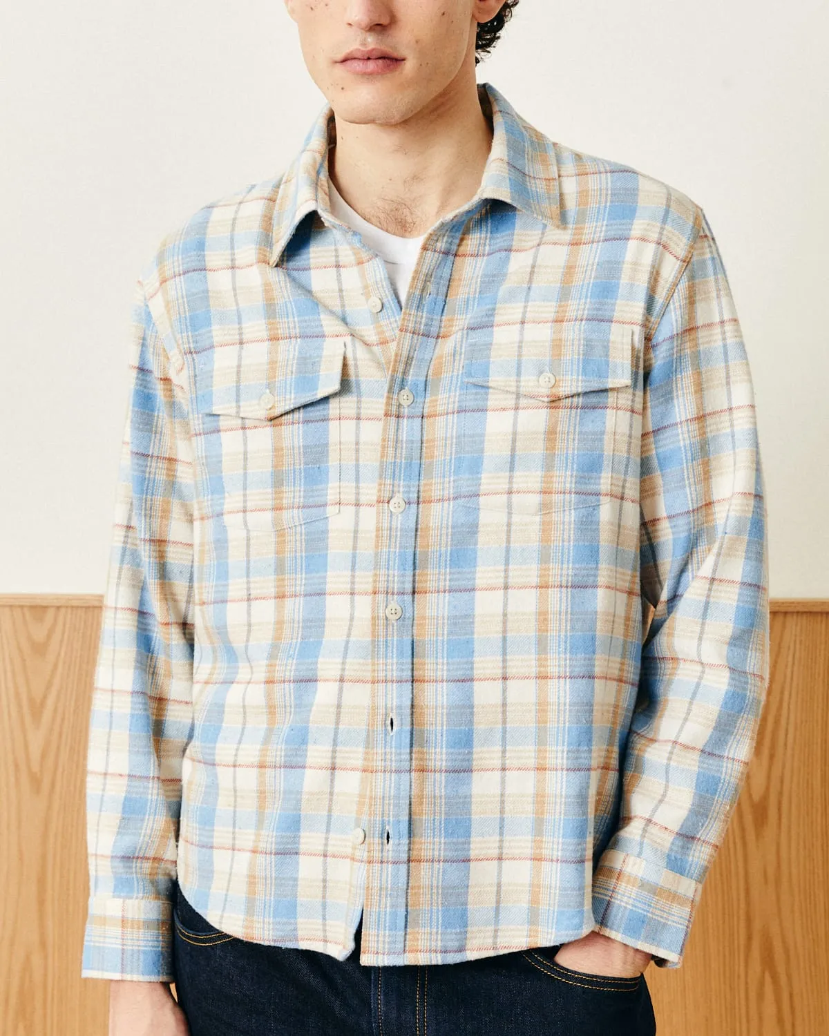 Vintage Plaid Flannel LS sold by Corridor product image thumbnail 3