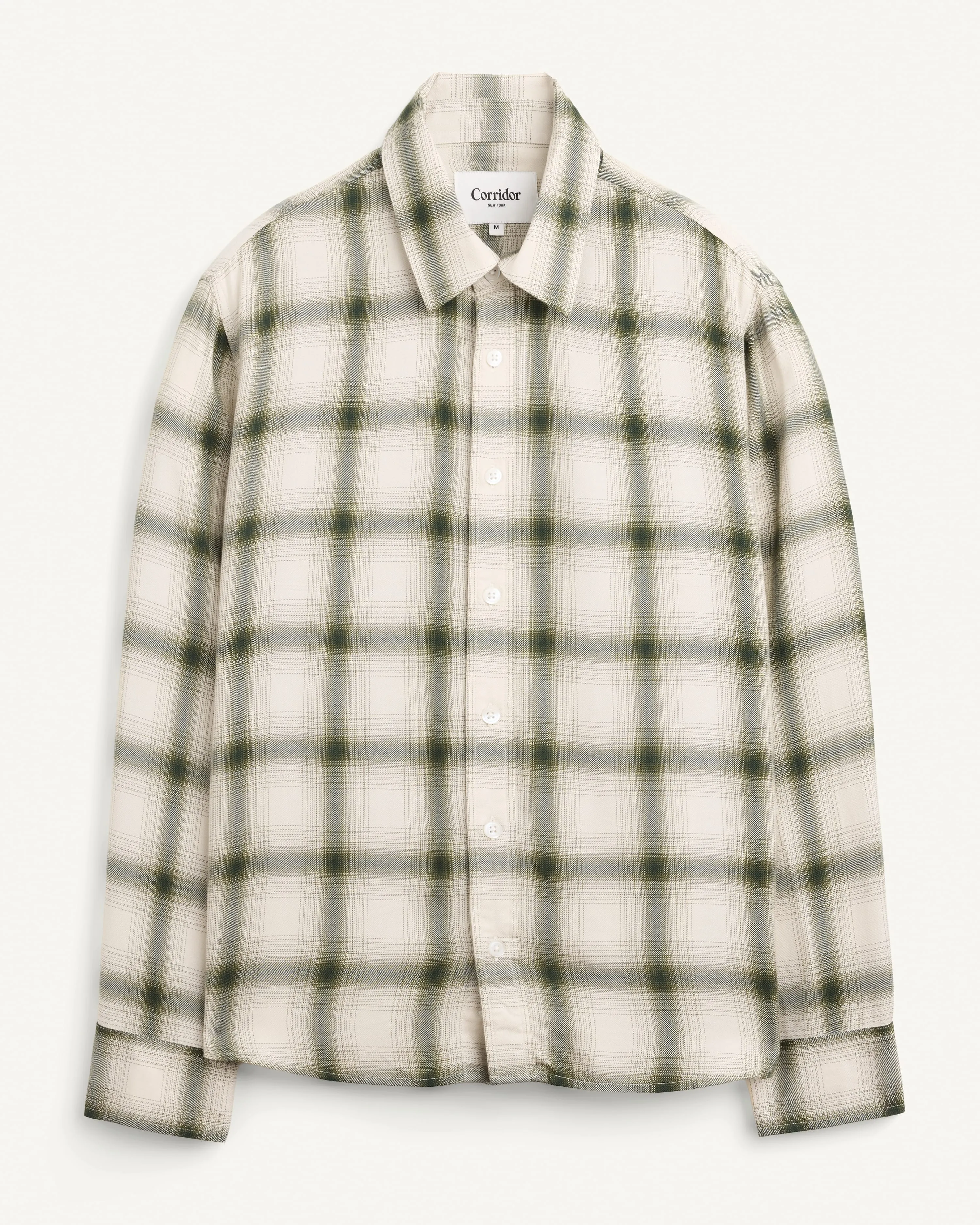 Shadow Check LS - Green sold by Corridor