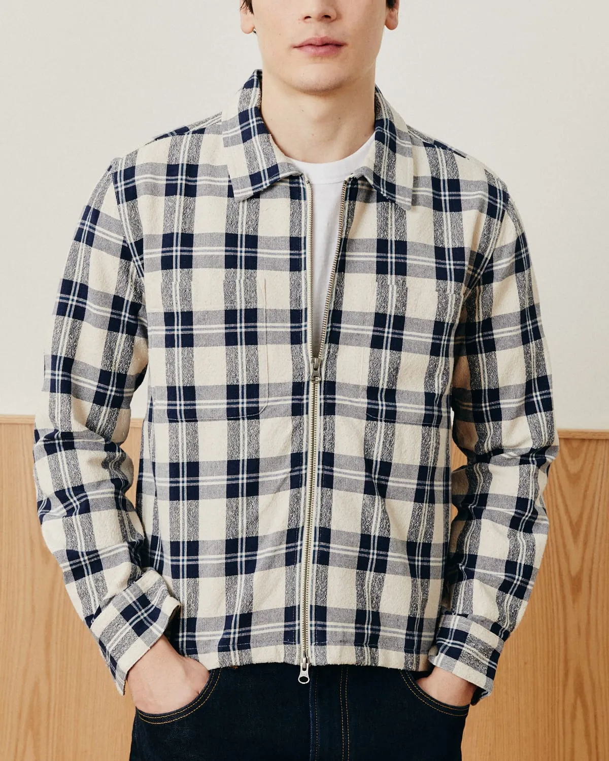 Capricorn Plaid Zip Jacket sold by Corridor product image thumbnail 3