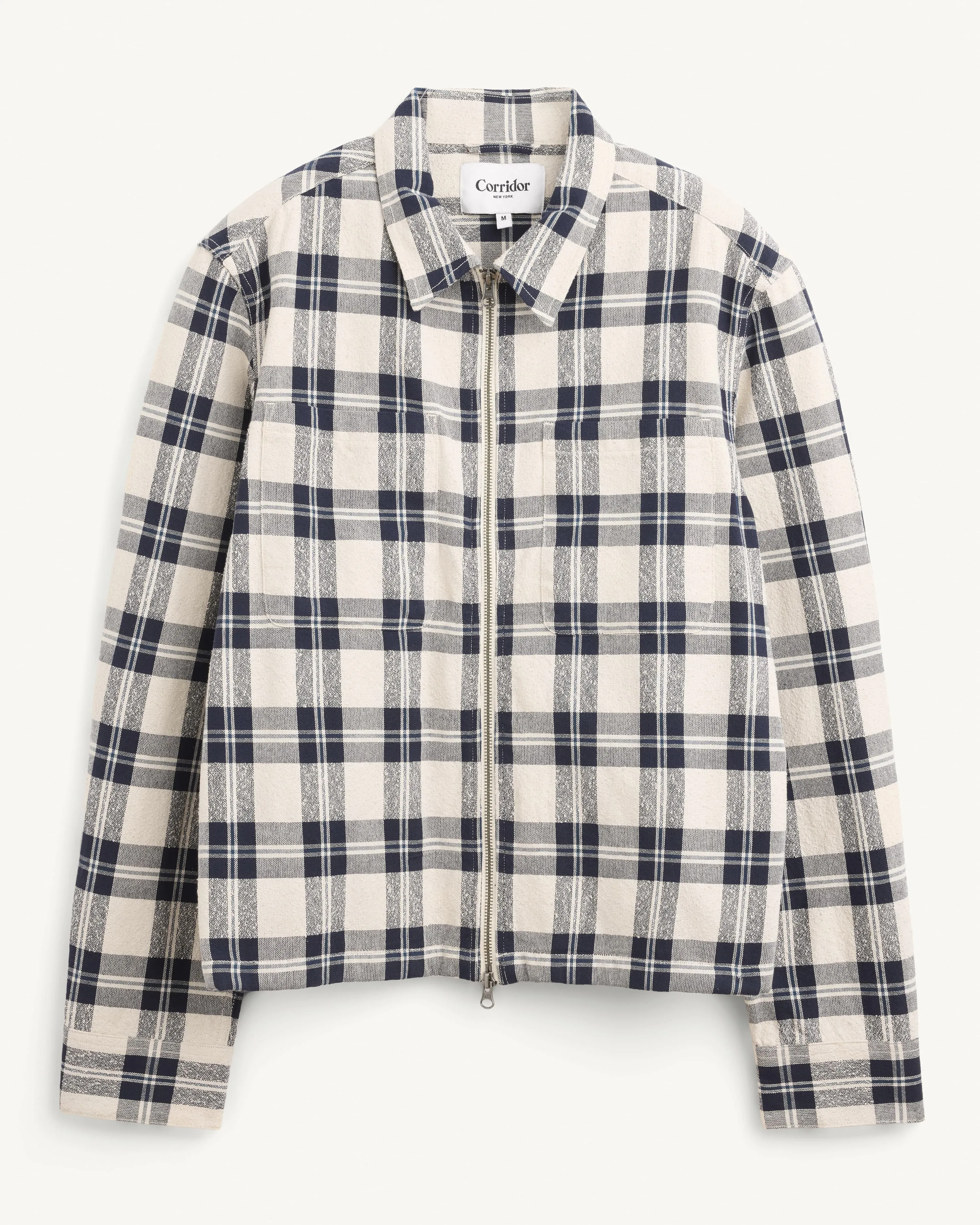 Capricorn Plaid Zip Jacket sold by Corridor