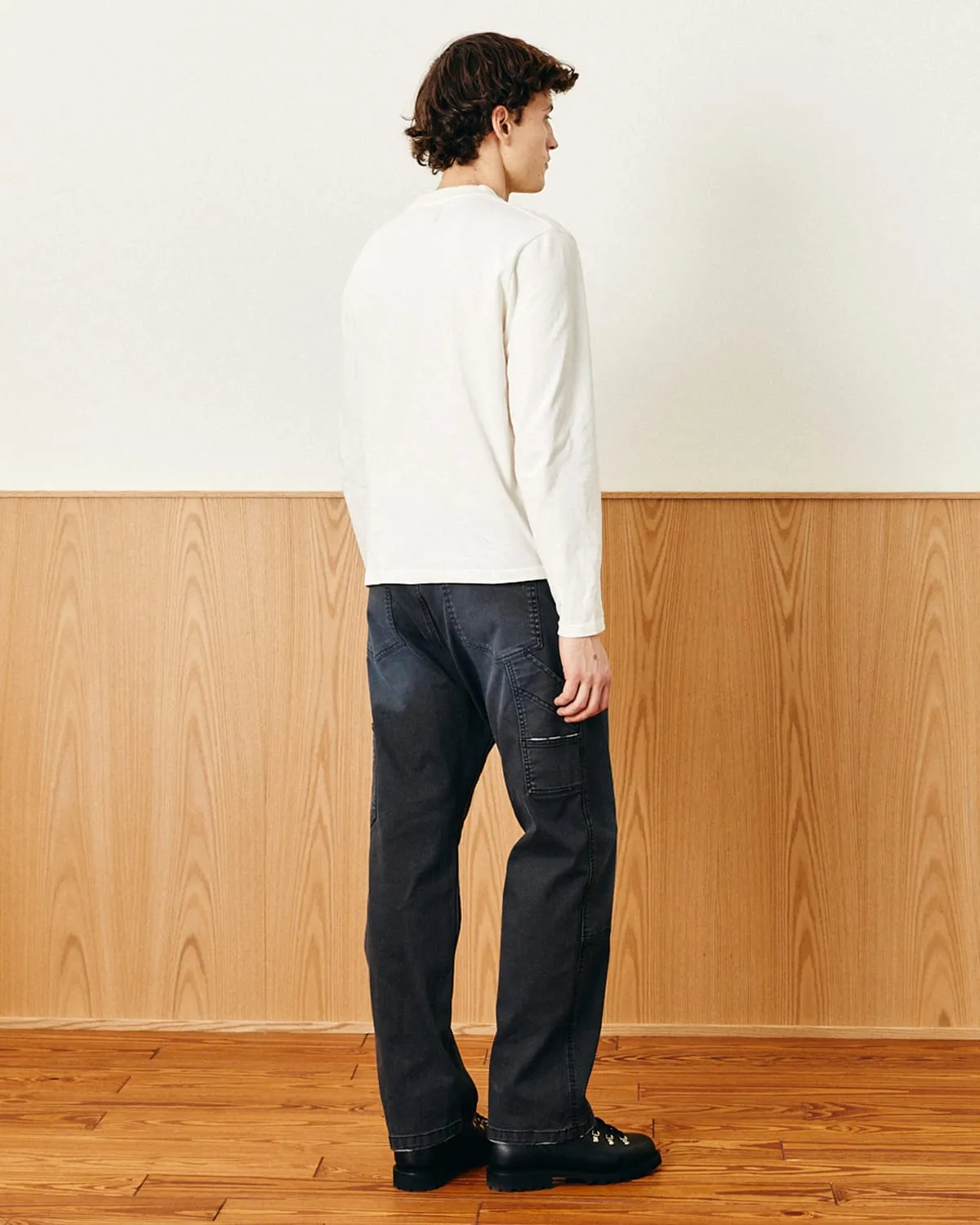 Garment Dye LS Tee - White sold by Corridor product image thumbnail 4