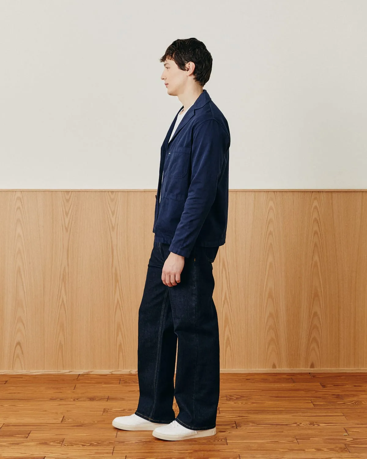 Twill Blazer - Navy sold by Corridor product image thumbnail 4