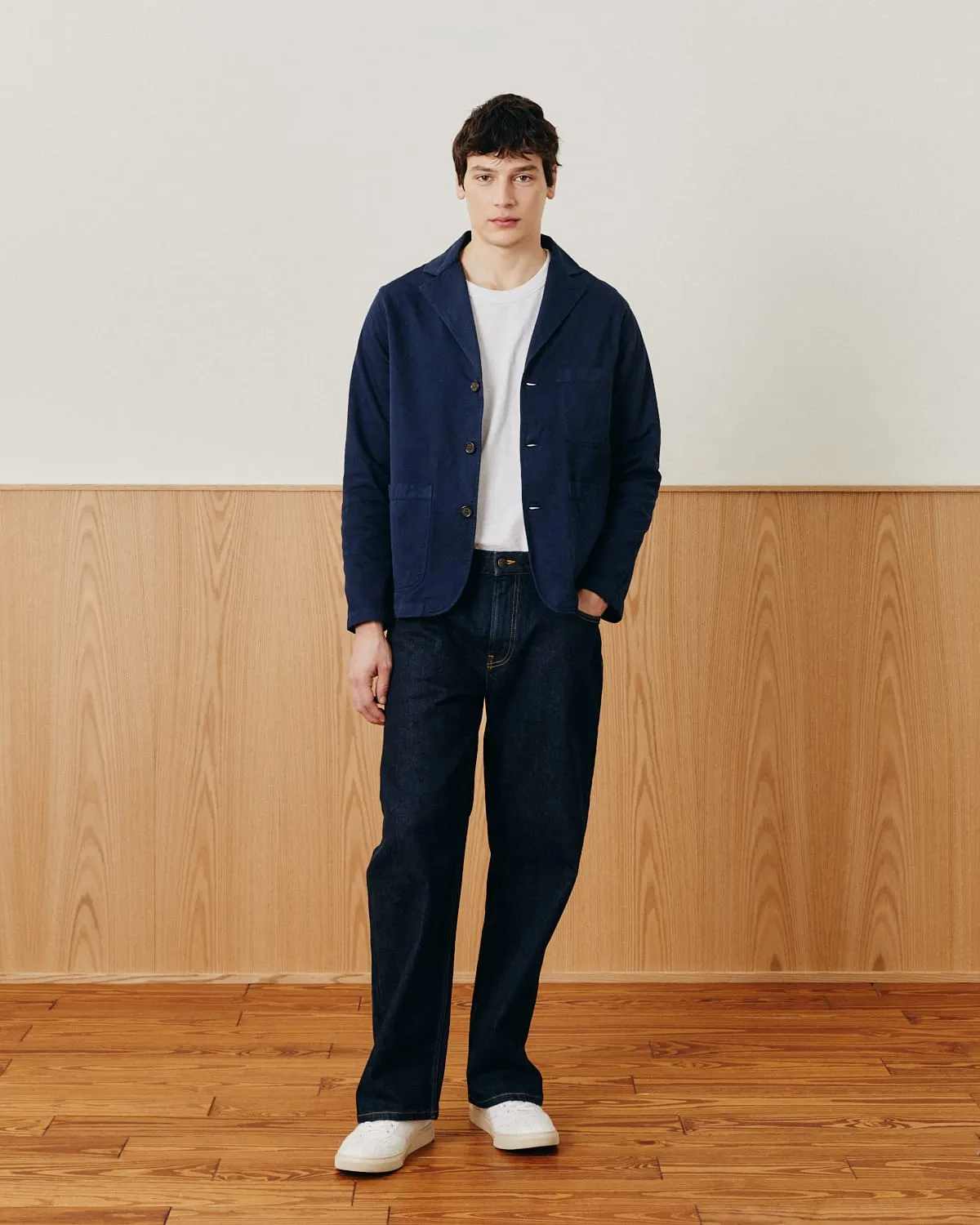 Twill Blazer - Navy sold by Corridor product image thumbnail 2