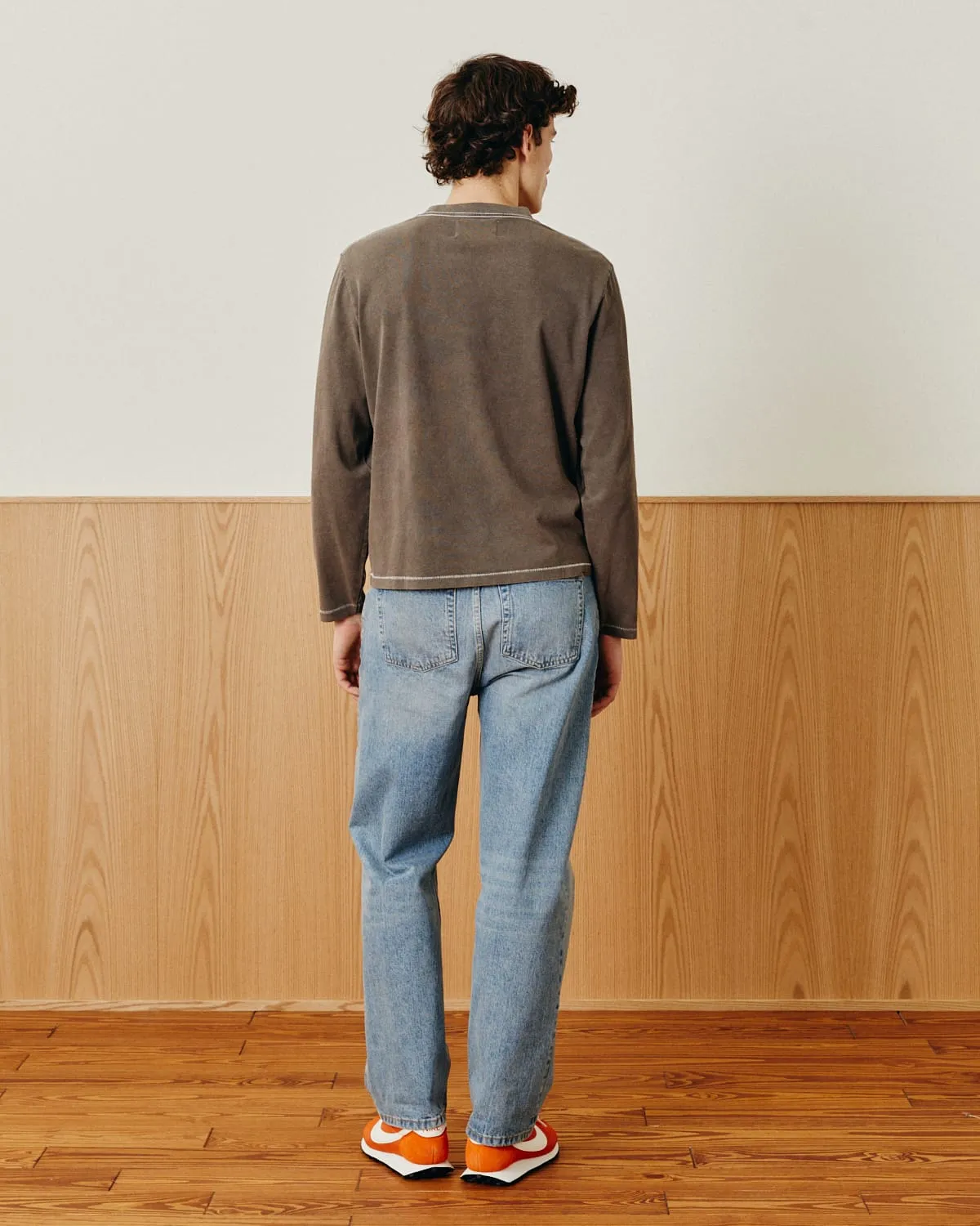 Garment Dye LS Tee - Brown sold by Corridor product image thumbnail 4