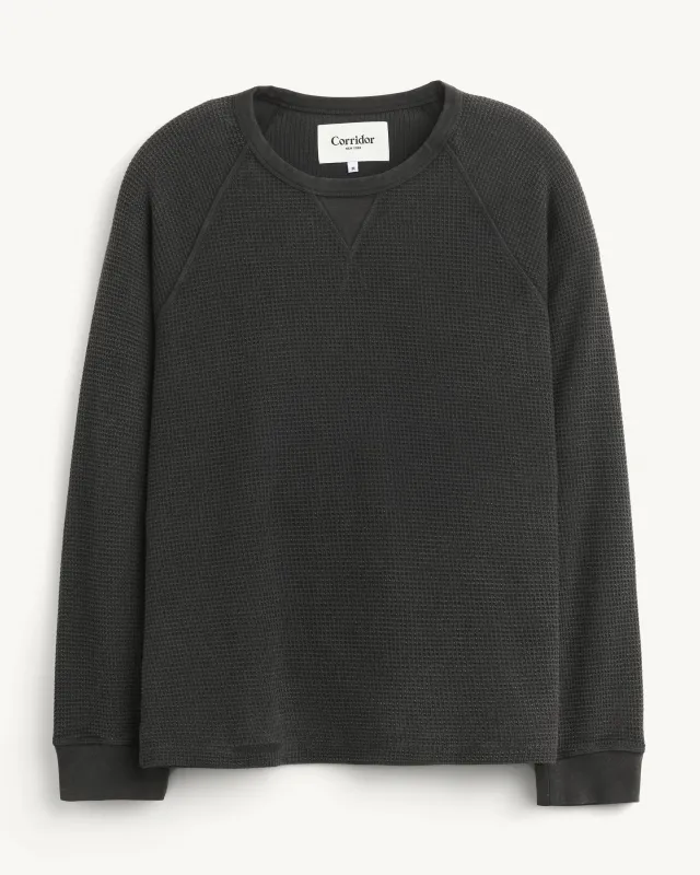 Waffle Thermal LS - Black made by Corridor