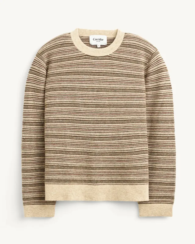 Mini Stripe Crewneck made by Corridor