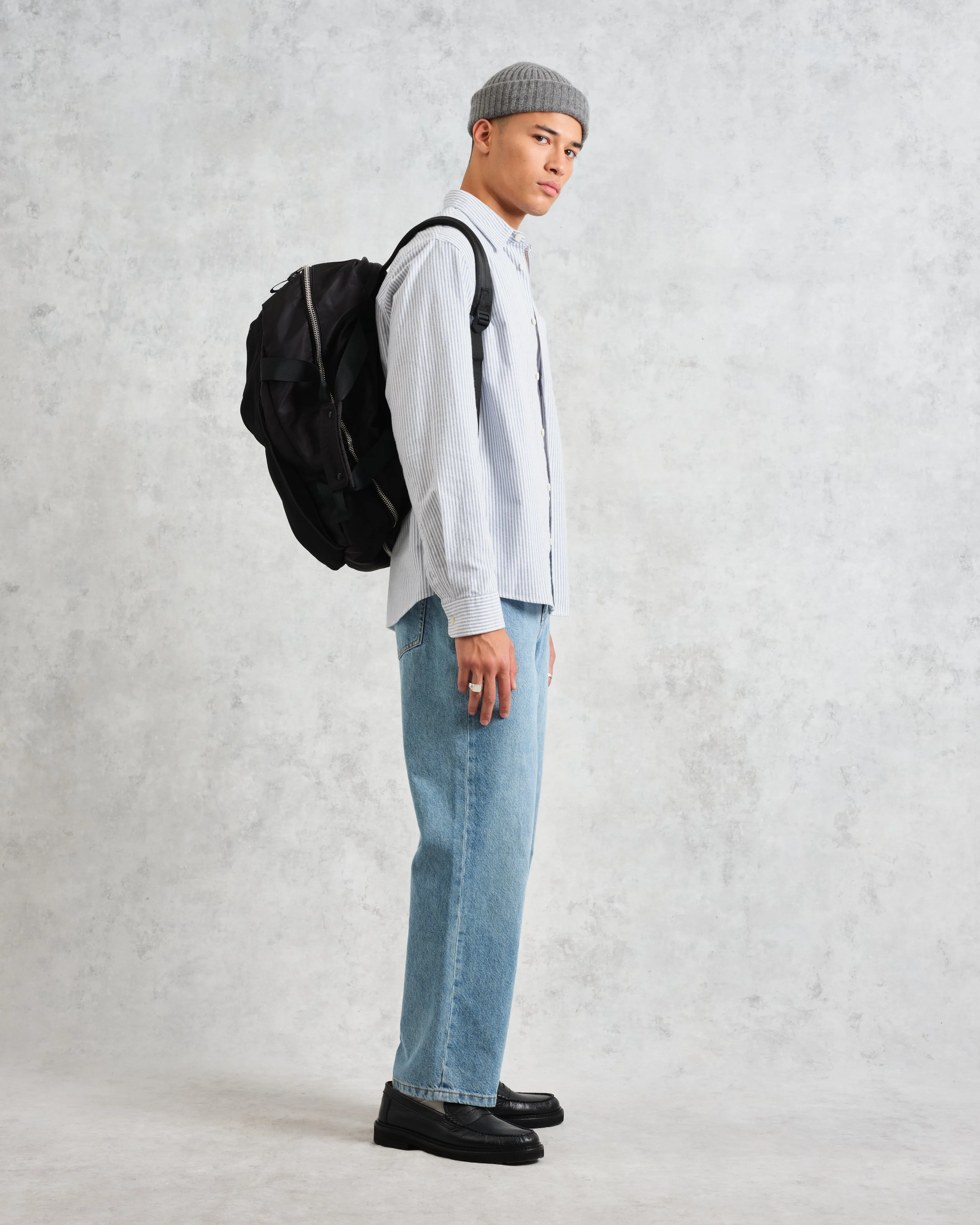 AY Studios - Black Water-Resistant Weekend Bag sold by Wax London product image thumbnail 5