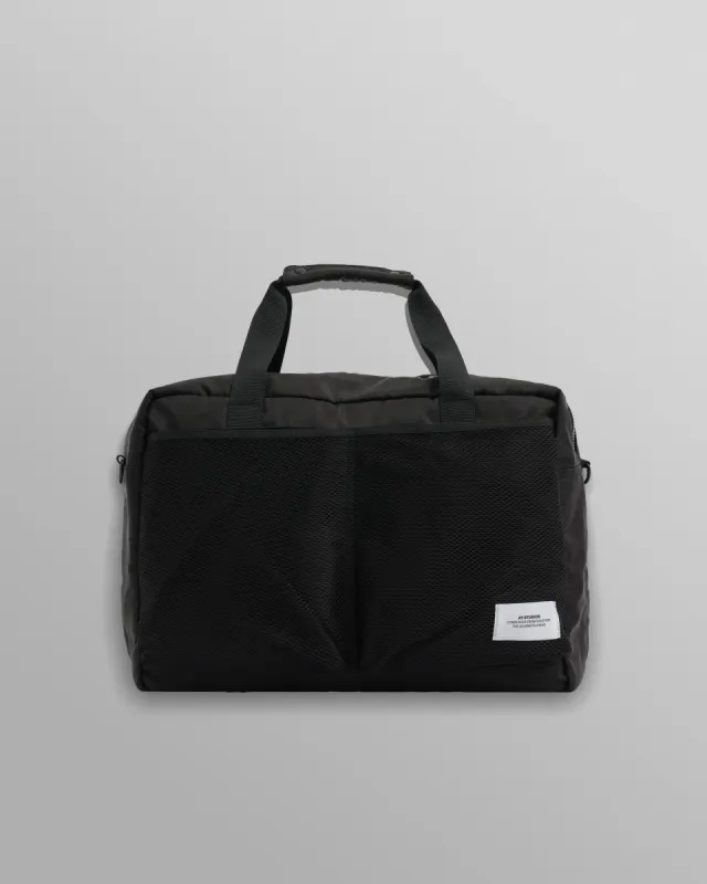 AY Studios - Black Water-Resistant Weekend Bag sold by Wax London