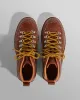 Fracap - Brown Grained Calf Leather M60 Boots sold by Wax London