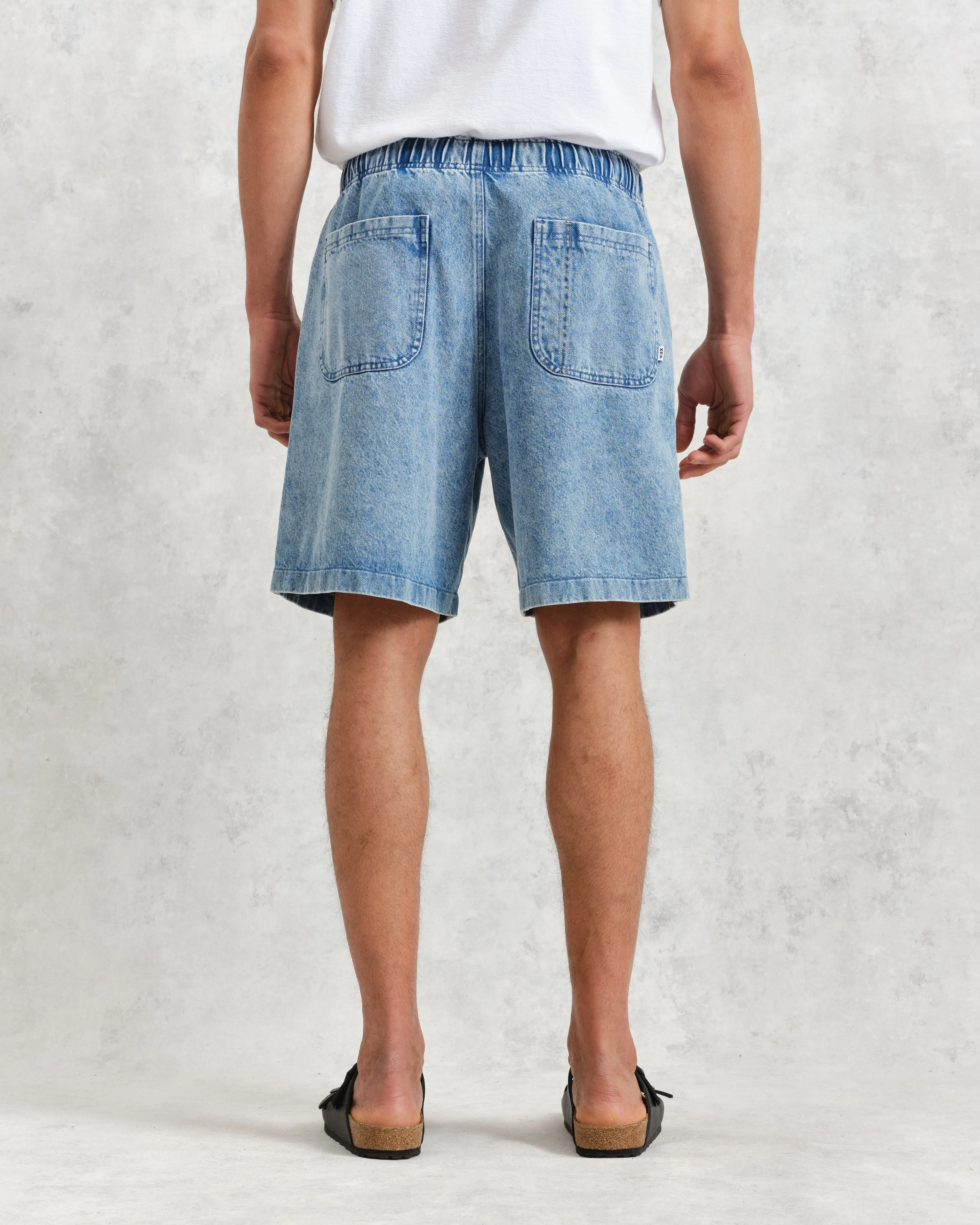 Cedar Shorts Blue Denim sold by Wax London product image thumbnail 4
