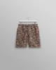 Kurt Shorts Brown Floral Jacquard sold by Wax London