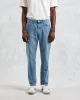 Soho - Mid Wash Slim Fit Denim Jeans sold by Wax London